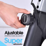 Bicicleta Spinning Shock Rider Profesional Con Amortiguador 30 Kgs y App Bluetooth
