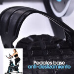 Bicicleta Spinning Shock Rider Profesional Con Amortiguador 30 Kgs y App Bluetooth