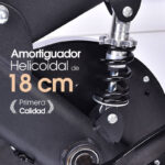 Bicicleta Spinning Shock Rider Profesional Con Amortiguador 30 Kgs y App Bluetooth