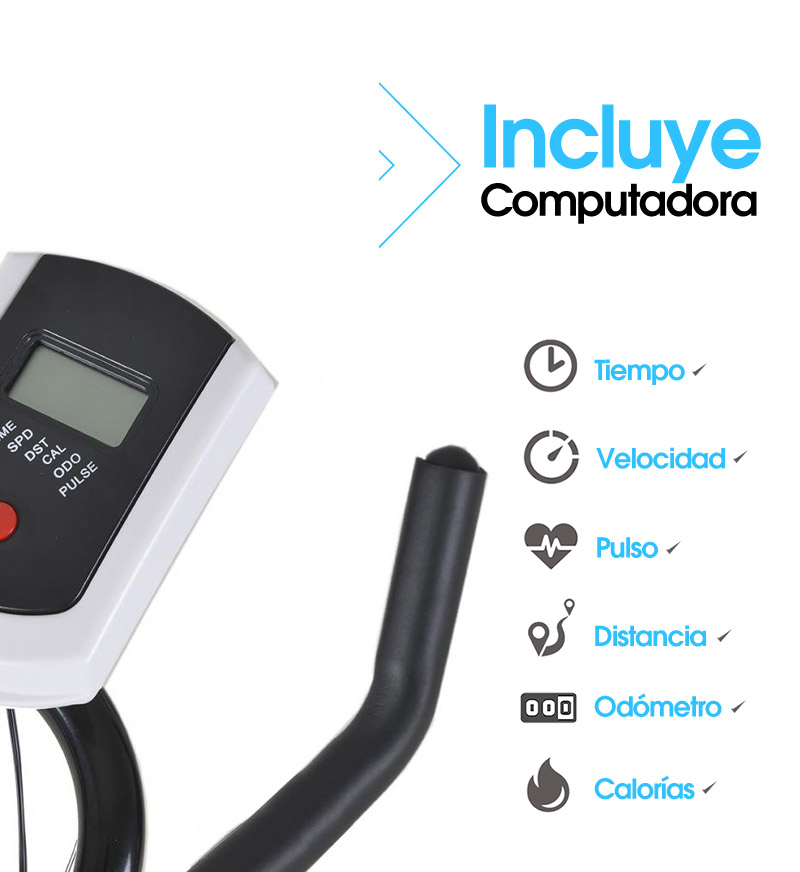 Bicicleta Spinning Shock Rider Profesional Con Amortiguador 30 Kgs y App Bluetooth