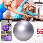 Pelota Pilates Yoga Esferodinamia Gimnasia 55 Cm + Inflador