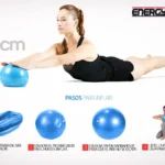 Pelota Pilates Yoga 25cm Gimnasia Ritmica Liviana Con Pico