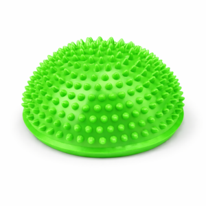 Mini Bosu Kinesiologia Equilibrio Semi Esfera Base C/ Stick