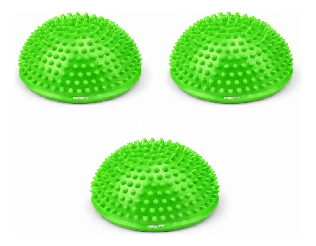 Mini Bosu Kinesiologia Kit 3 Unidades Semiesfera Equilibrio