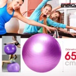 Pelota Pilates Yoga Esferodinamia Gimnasia 65 Cm + Inflador