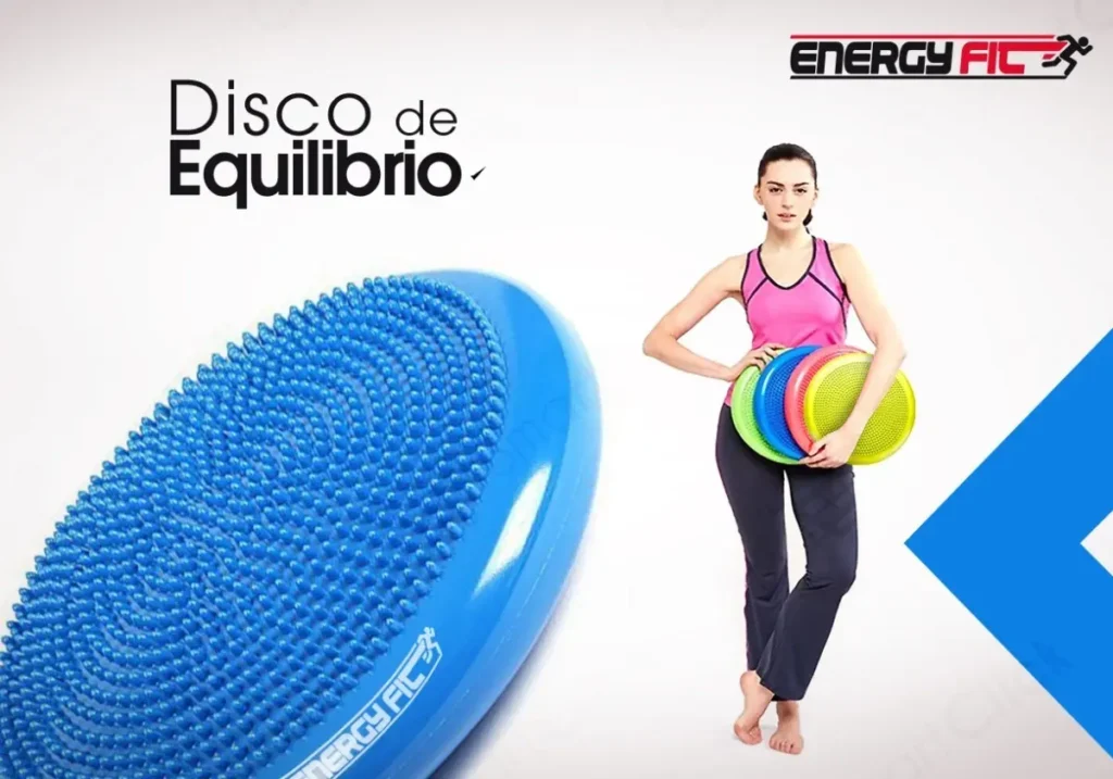 Disco Equilibrio Balance 34cm Bosu Propiocepcion + Inflador