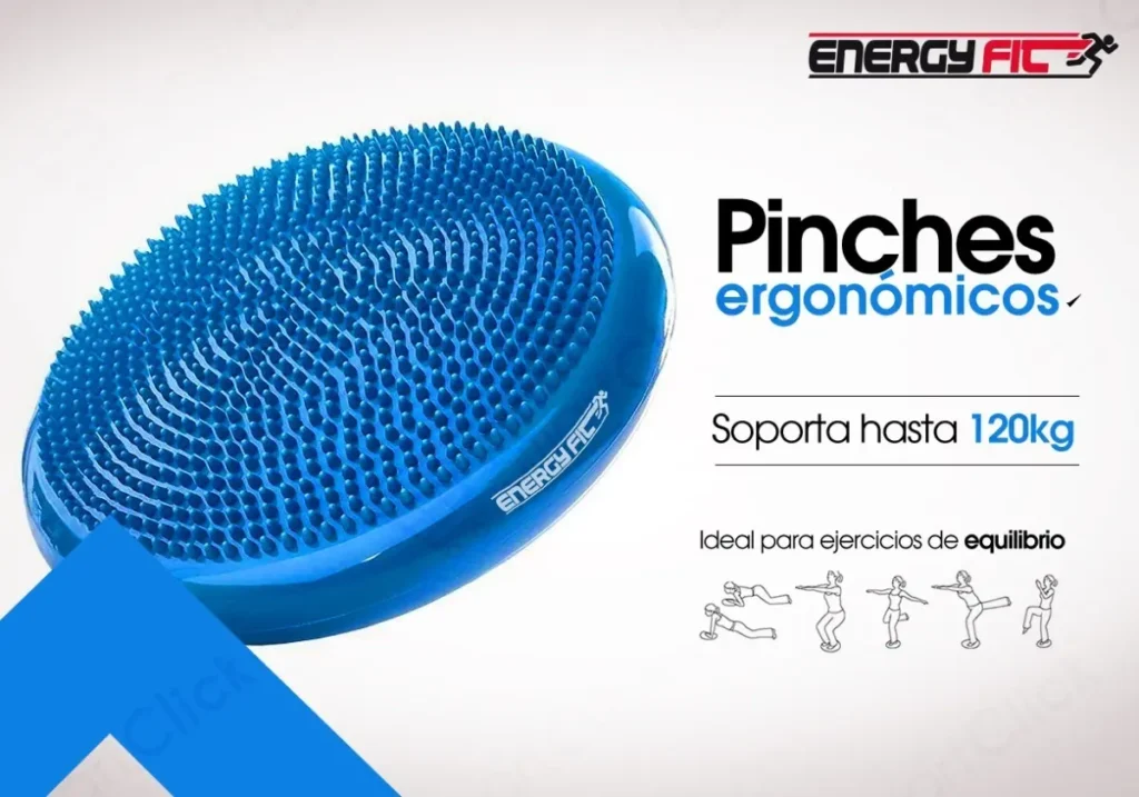 Disco Equilibrio Balance 34cm Bosu Propiocepcion + Inflador