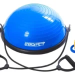 Bosu Semi Esfera 60 Cm Equilibrio + Set Bandas + Inflador