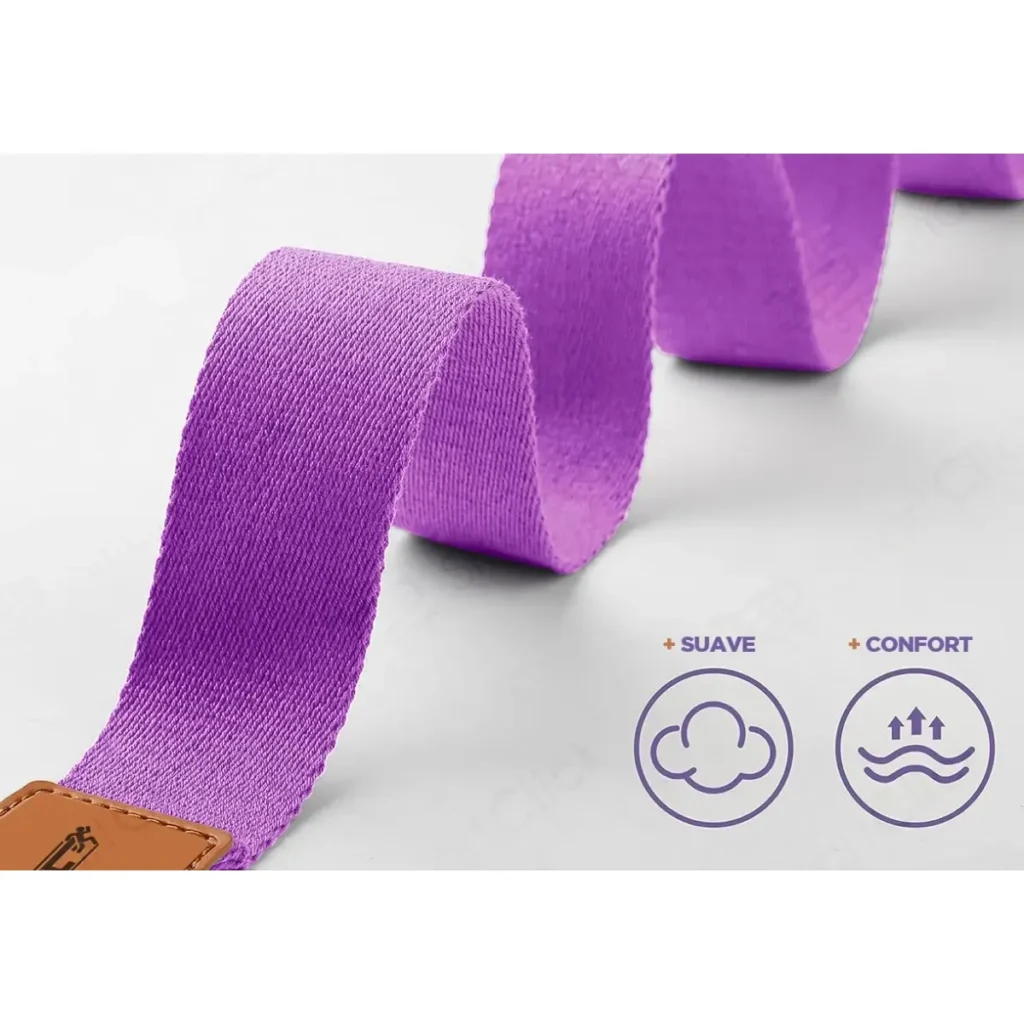 Cinto Cinturon Yoga Pilates Iyengar Algodon Largo 3.2 Metros