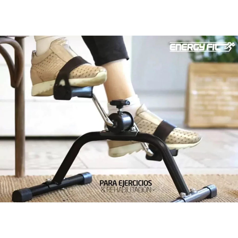 Bicicleta Fija Pedalera Rehabilita Piernas Y Brazos Plegable