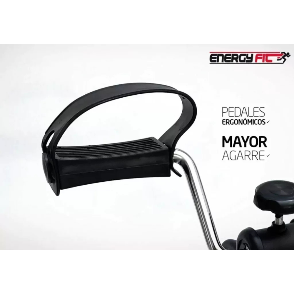 Bicicleta Fija Pedalera Rehabilita Piernas Y Brazos Plegable
