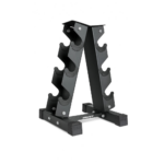 Rack Mancuernas Hexagonales Mancuernero Vertical Gym 3 Pares Negro