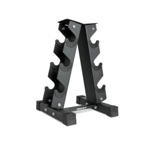 Rack Mancuernas Hexagonales Mancuernero Vertical Gym 3 Pares Negro