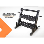 Rack Mancuernero Soporte para Pesas, Discos y Barras