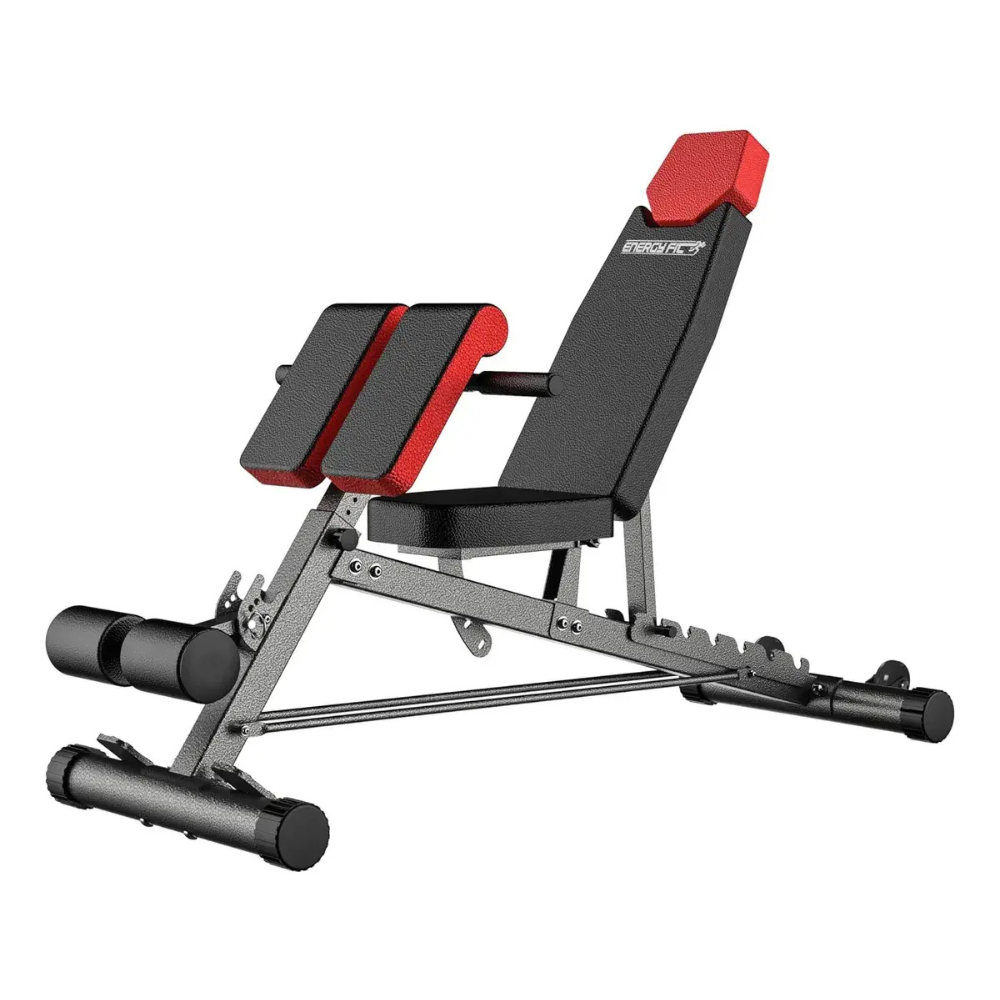 Banco De Pecho Plano Regulable Scott Biceps Lumbares Abs Gym