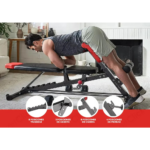 Banco De Pecho Plano Regulable Scott Biceps Lumbares Abs Gym