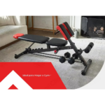 Banco De Pecho Plano Regulable Scott Biceps Lumbares Abs Gym