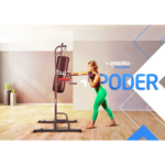Multigimnasio Barra Dominadas Fondos Abdominales Flexiones Negro