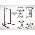 Rack Sentadillas Soporte Gym Pecho Squat Hombros Regulable