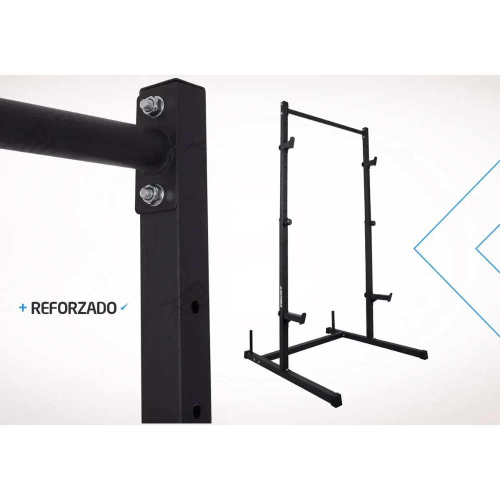 Rack Sentadillas Soporte Gym Pecho Squat Hombros Regulable
