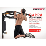 Barra Dominadas Pared Desmontable 300kg Reforzada Energy Fit Acero