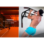 Barra Dominadas Pared Desmontable 2 En 1 Paralelas Gimnasio Energy Fit