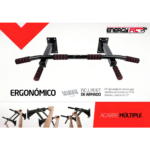 Barra Dominadas Pared Crossfit Paralela 200k Triple + Gancho