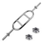 Barra Romana Energy Fit 3.2kg Acero Cromado Agarre Antideslizante 30mm