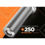 Kit Barra Olimpica + Discos Bumper 40 Kg Maciza 50mm 1.2 Mt