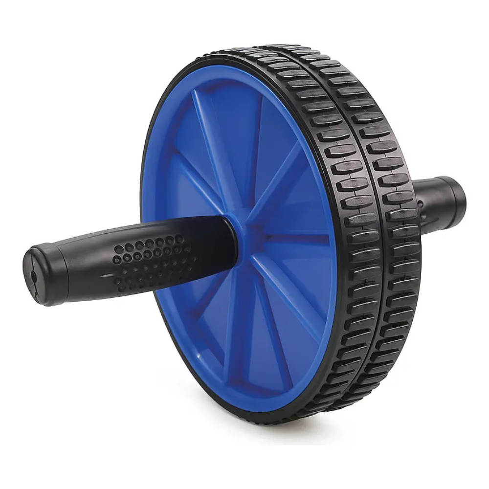 Rueda Abdominales Doble Ab Maquina Ejercitador + Kit Fitness