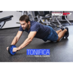Rueda Abdominales Doble Ab Maquina Ejercitador + Kit Fitness