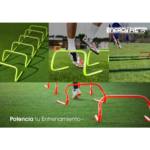 Kit Entrenamiento Futbol Conos Vallas Aros Escalera 61 Unidades
