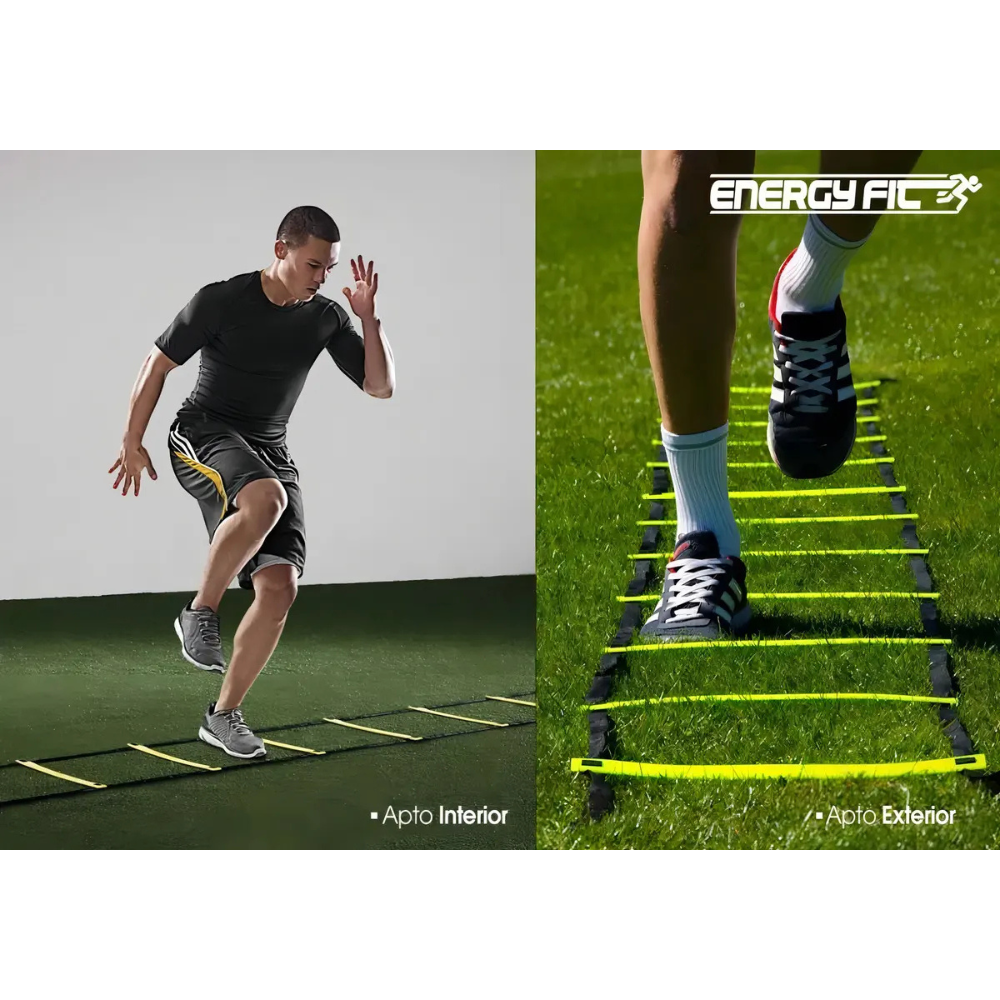 Kit Entrenamiento Futbol Conos Vallas Aros Escalera 61 Unidades