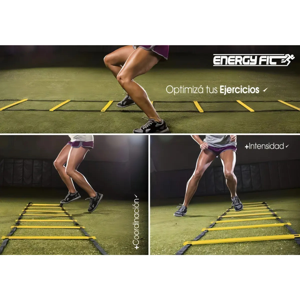 Kit Entrenamiento Futbol Conos Vallas Aros Escalera 31 Unidades