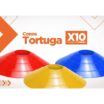 Conos Tortuga Futbol Pack X 10 Agilidad