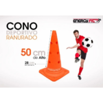Conos Futbol Entrenamiento 50 Cm Vallas Regulable Deporte