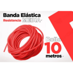 Banda Elastica Resistencia Tubular Rollo 10 Metros Int Media