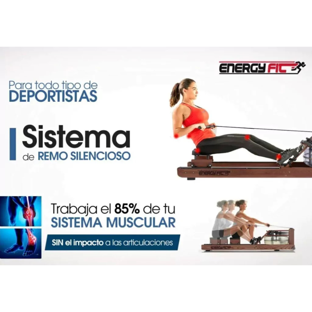 Máquina de Remo Simulador Profesional Water System