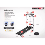 Cinta Caminadora Correr MAGNETICA 120 Kgs Energy Fit + Rueda