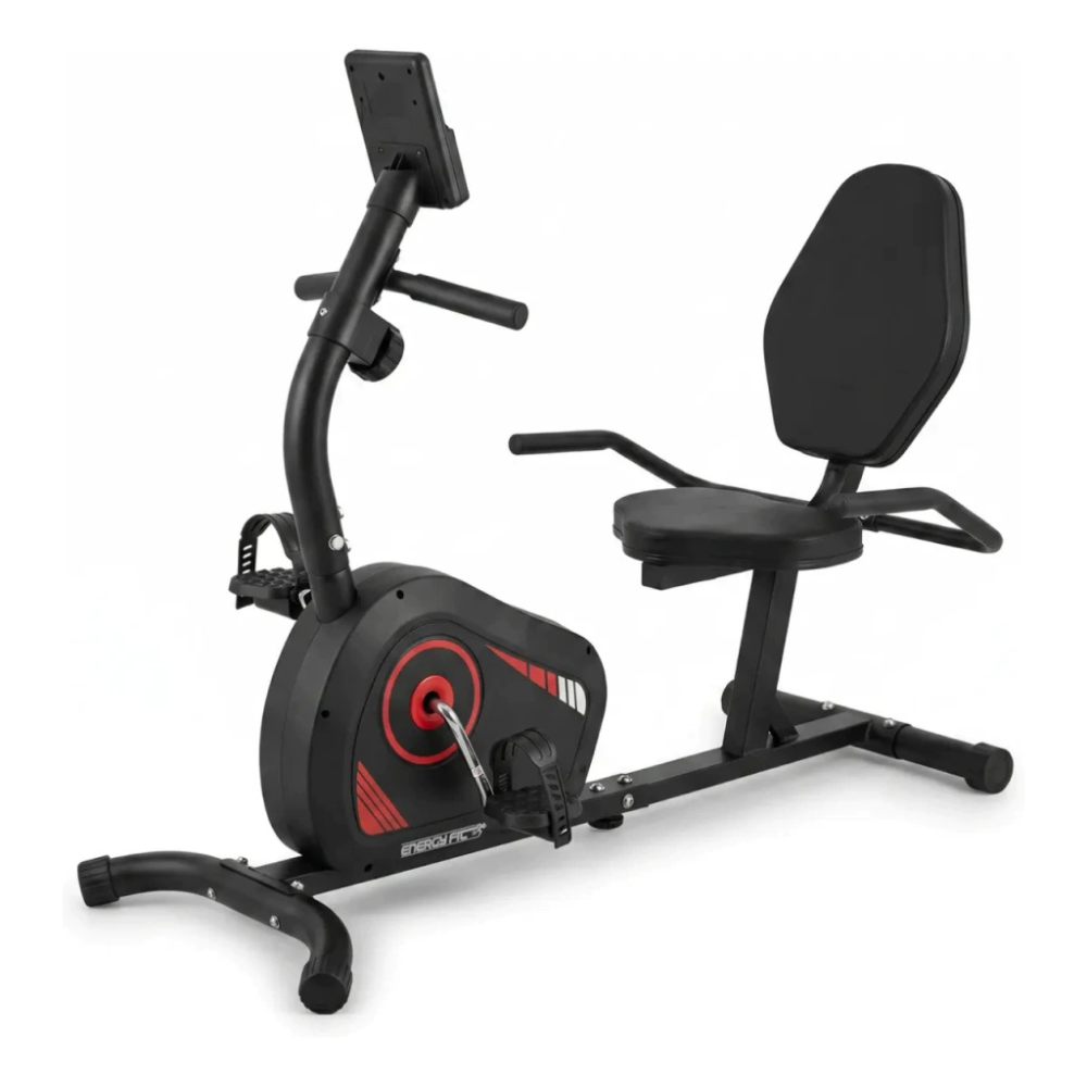 Bicicleta Fija Horizontal Magnetica Reclinada 5kg Regulable