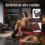 Bicicleta Fija Horizontal Magnetica Reclinada 5kg Regulable