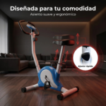 Bicicleta Fija 100 Kg Compacta Ergonomica Energy Fit