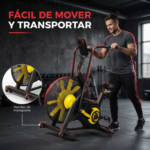 Bicicleta Fija De Aire Profesional 170kg Air Bike Energy Fit