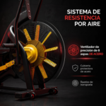 Bicicleta Fija De Aire Profesional 170kg Air Bike Energy Fit