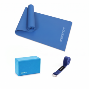 Mat Yoga Colchoneta 6mm De Eva Kit Ladrillo + Cinto + Bolso