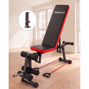 Banco Gym Plegable Multiangular Regulable Piernas Pecho