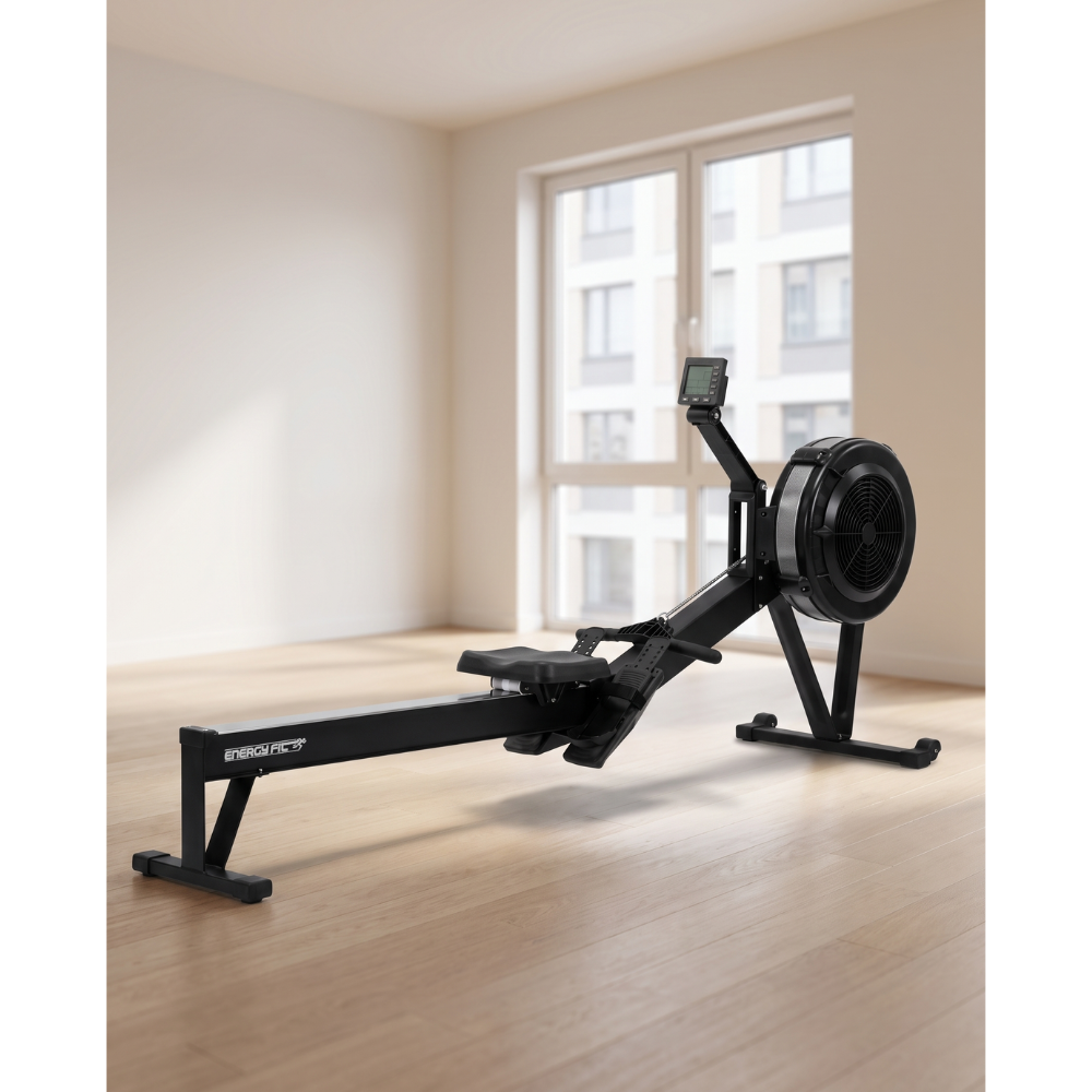 Simulador Remo Aire Plegable Profesional Gym 10 Niveles