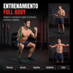 Bandas Elasticas Gym Entrenamiento Resistencia Dominadas x4