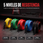 Bandas Elasticas Gym Entrenamiento Resistencia Manijas