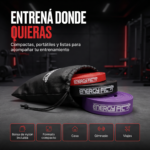 Bandas Elasticas Gym Entrenamiento Resistencia Dominadas x3